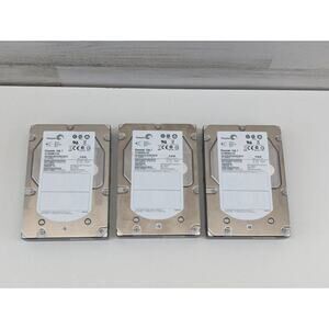 LOT OF 3 Seagate‎ Cheetah 15K.7 600GB 15K RPM SAS ST3600057SS Untested